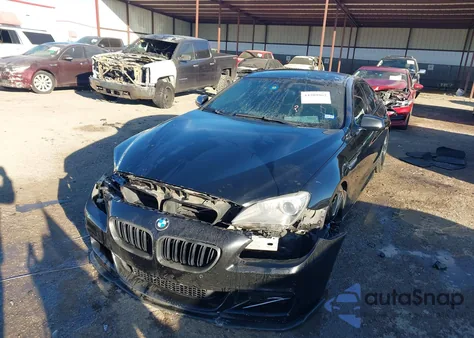2014 BMW 650I Gran Coupe from USA, damaged, VIN WBA6B2C59ED129147